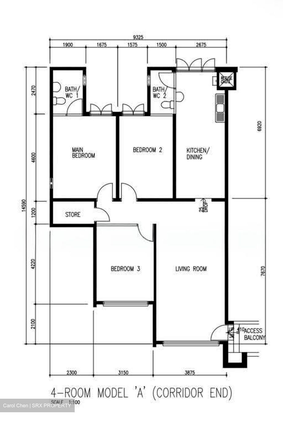 Blk 250 Gombak View (Bukit Batok), HDB 4 Rooms #627437341